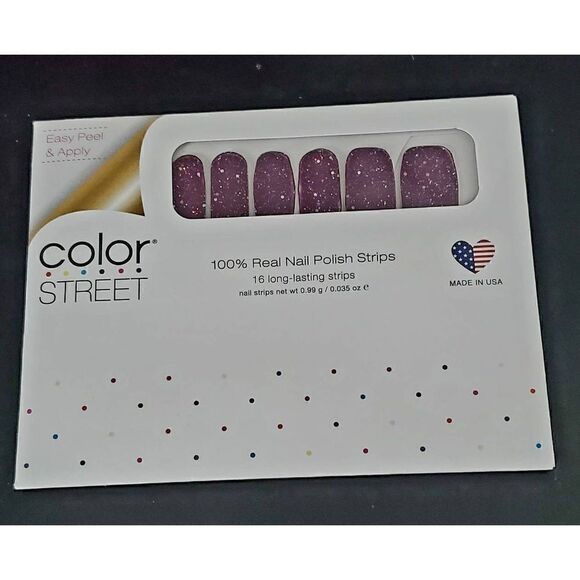 NEW IN PACKAGE COLOR STREET NAIL POLISH STRIPS - Picture 1 of 2